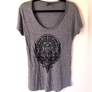 Charcoal heather gray OBEY tshirt